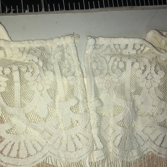 XXXI ROMANTIC Size 2 or small ivory lace dress nude lining NWT - Picture 11 of 15
